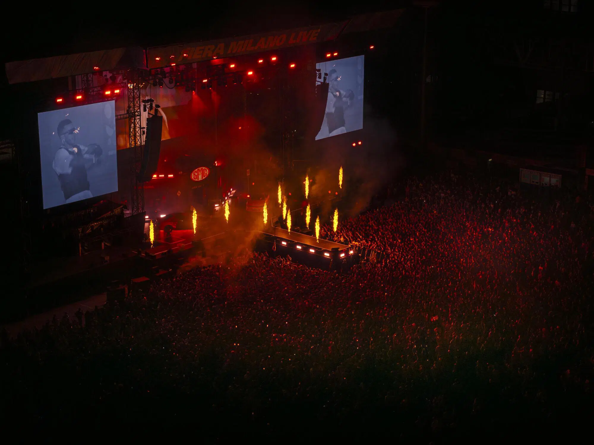 Sfera Ebbasta e Shiva a Fiera Milano Live di Rho