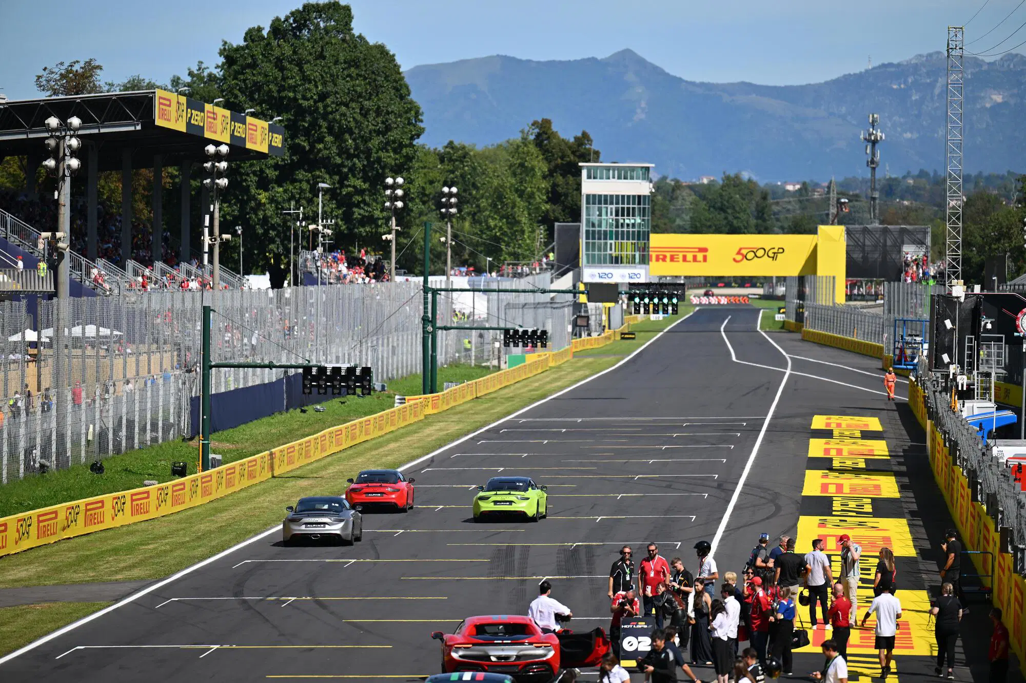 Alpine 110S Hot Laps Monza