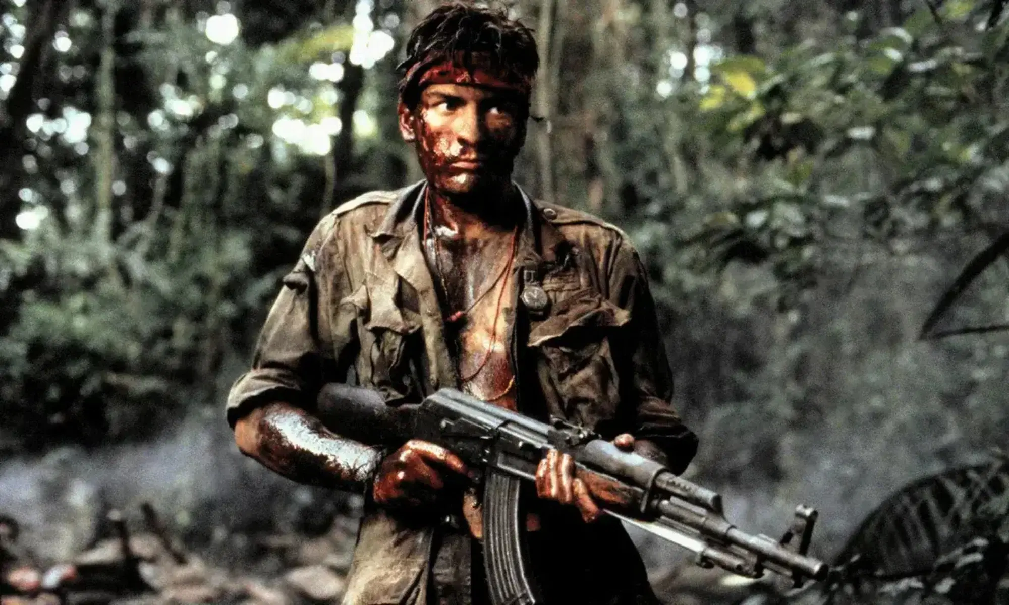 Charlie Sheen in "Platoon"