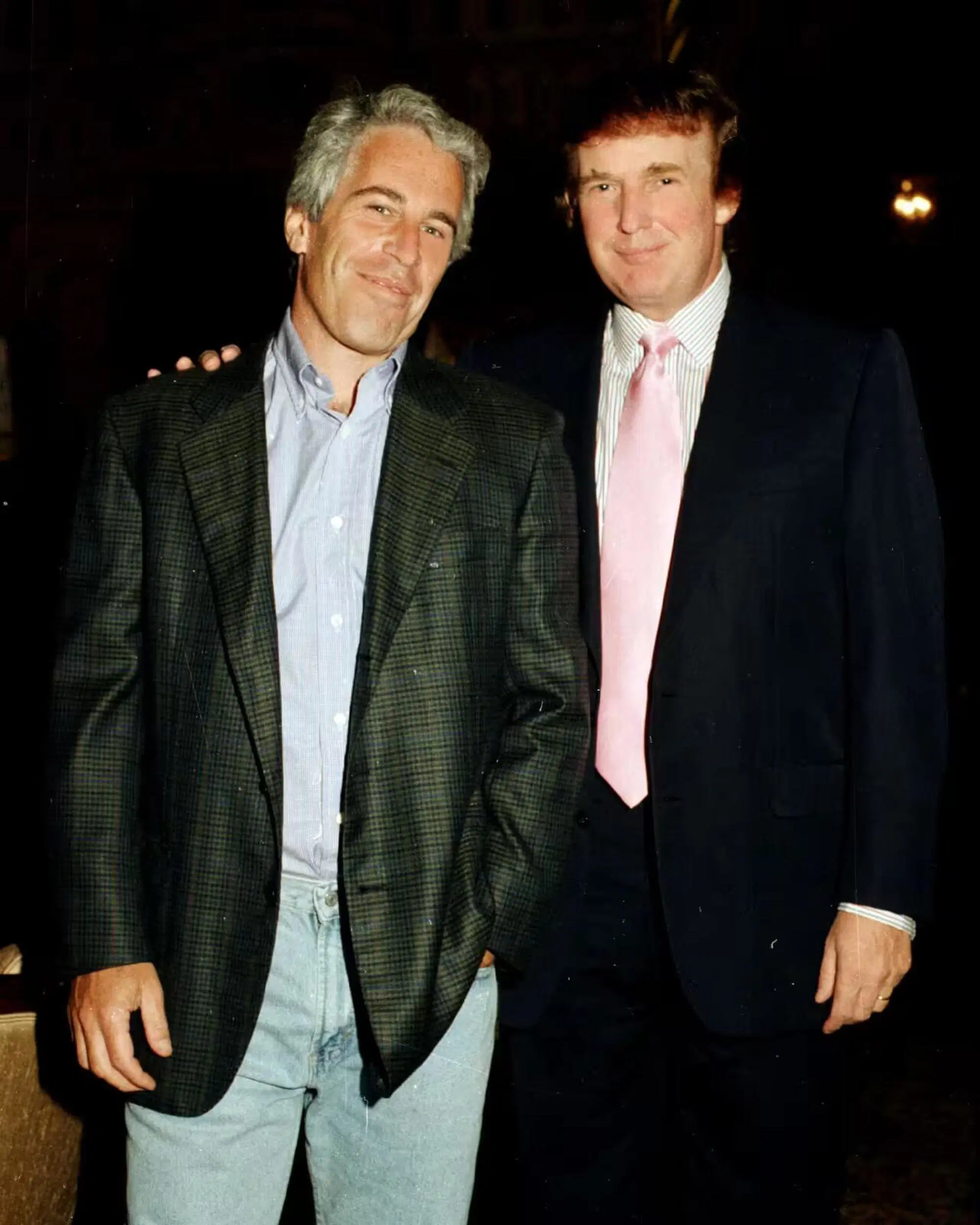 Jeffrey Epstein e Donald Trump