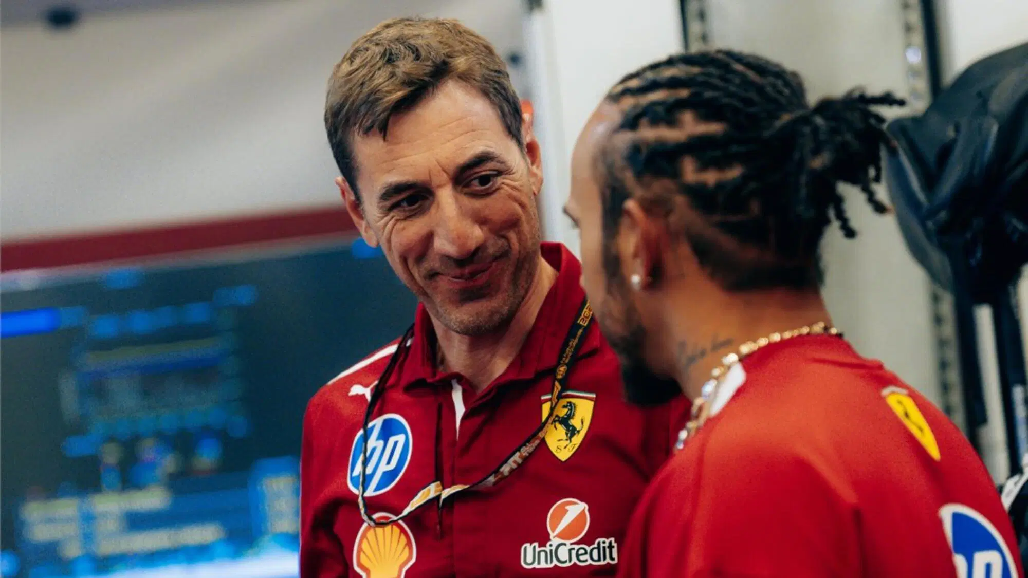 Lewis Hamilton Ferrari Baku