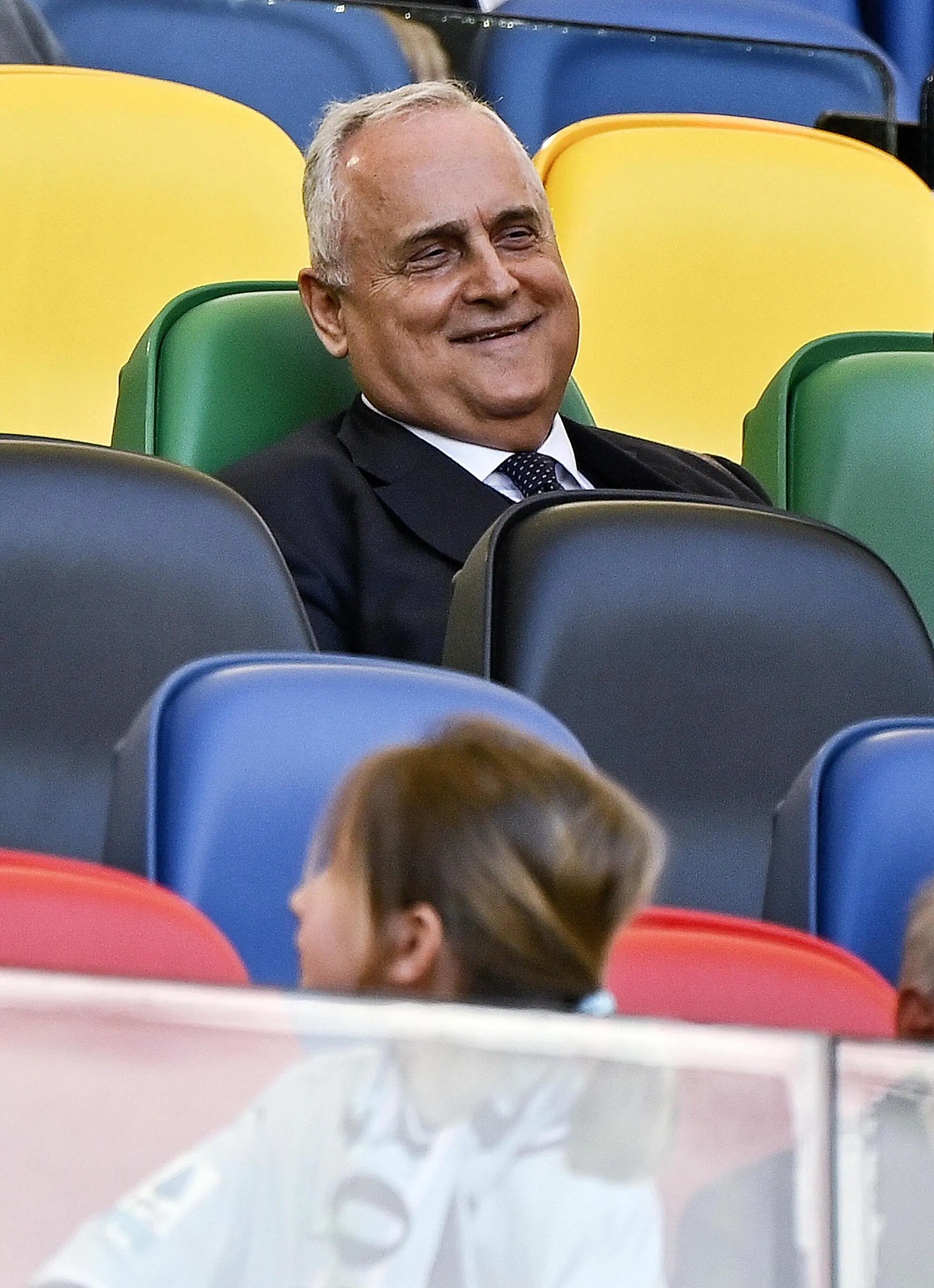 lotito ride claudio lazio ansa