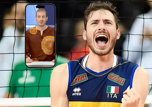 Ok Italia-Belgio ai Mondiali di volley, ma come si veste sulla Rai Matteo Piano, commentatore ed ex giocatore di pallavolo?
