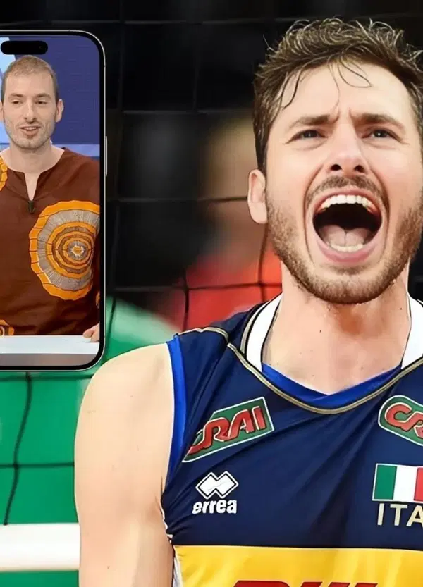 Ok Italia-Belgio ai Mondiali di volley, ma come si veste sulla Rai Matteo Piano, commentatore ed ex giocatore di pallavolo?
