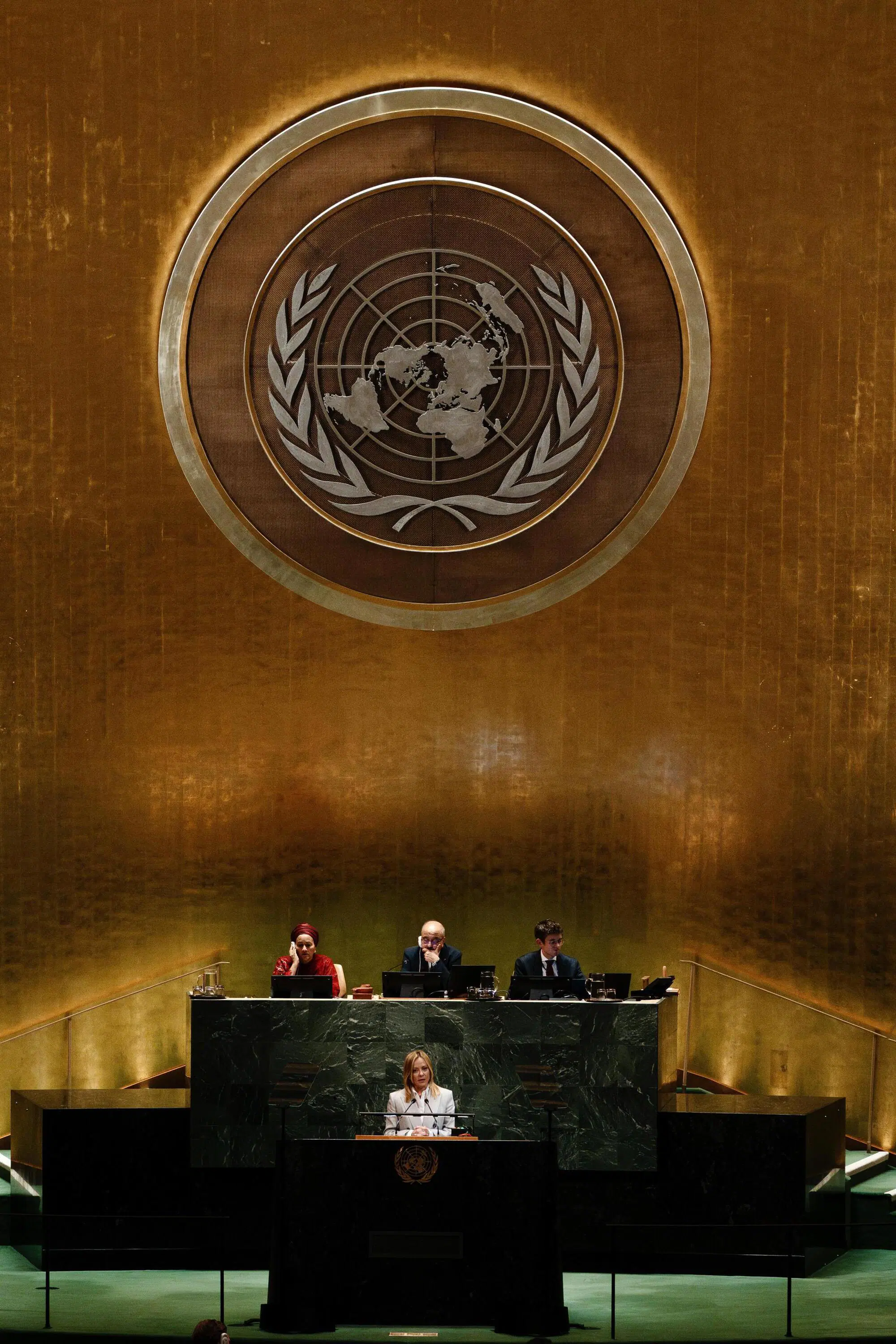 Giorgia Meloni all'Onu