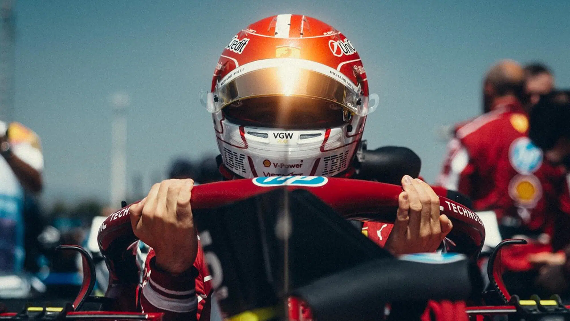 Charles Leclerc Ferrari F1