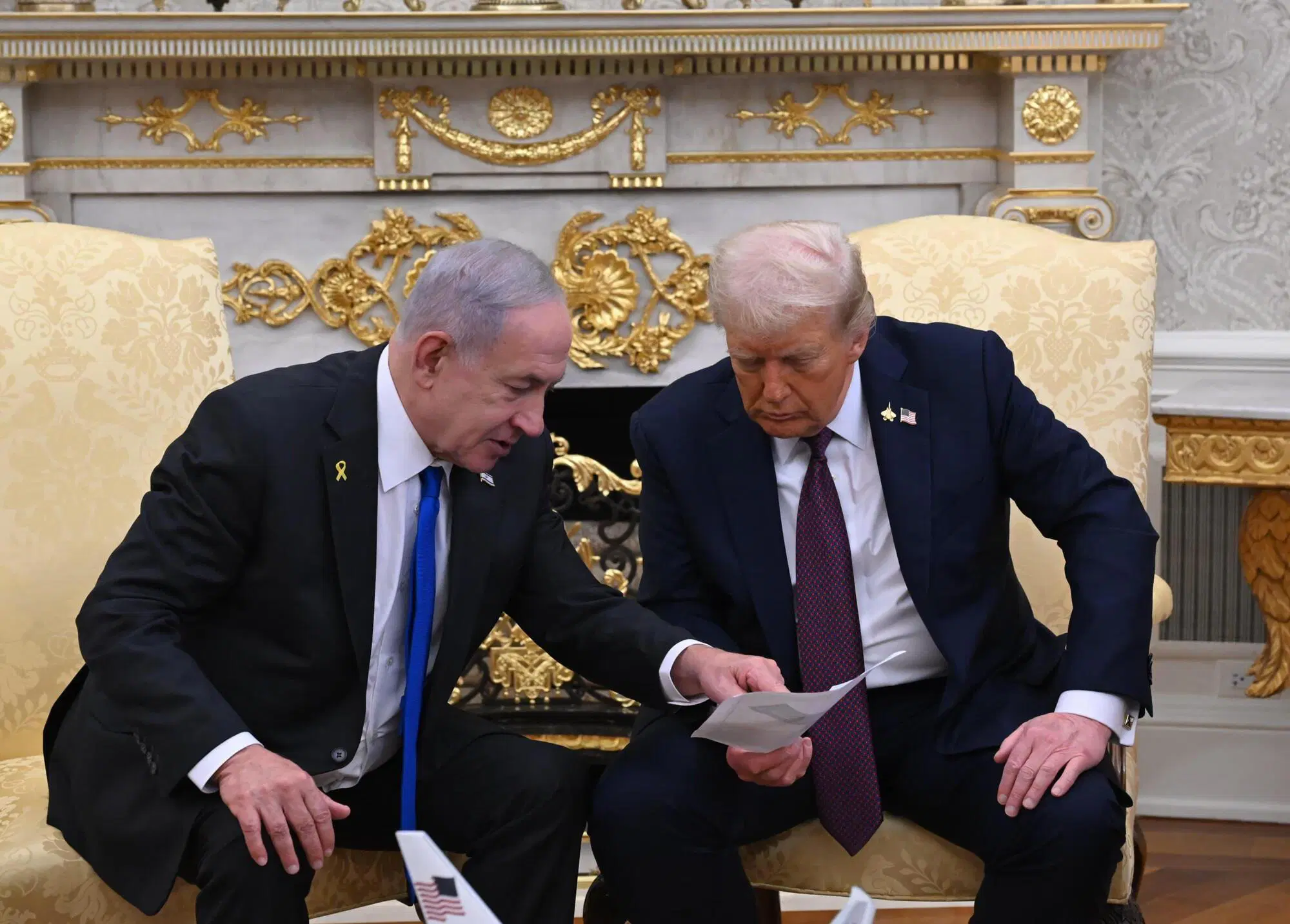 Bibi Netanyahu e Donald Trump