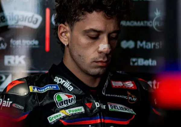 Marco Bezzecchi P1 nel venerd&igrave; di Mandalika &egrave; ancora la buona notizia di Aprilia. Paolo Bonora: &ldquo;Per Jorge Martin non si tratta di una semplice frattura alla clavicola&rdquo;