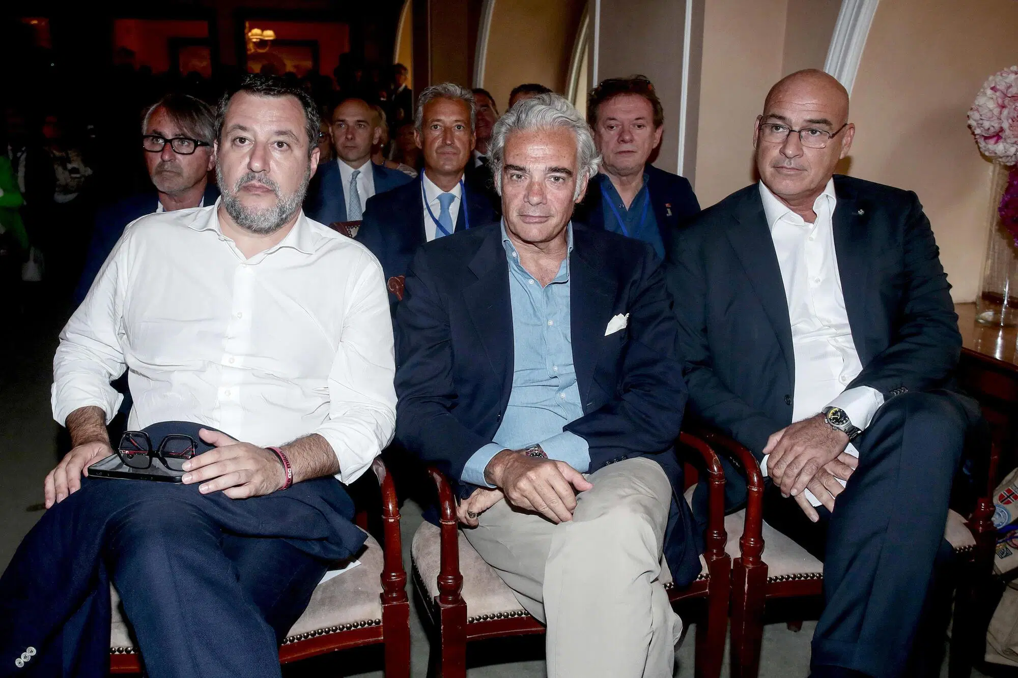Parodi Salvini Resta Foto Ansa