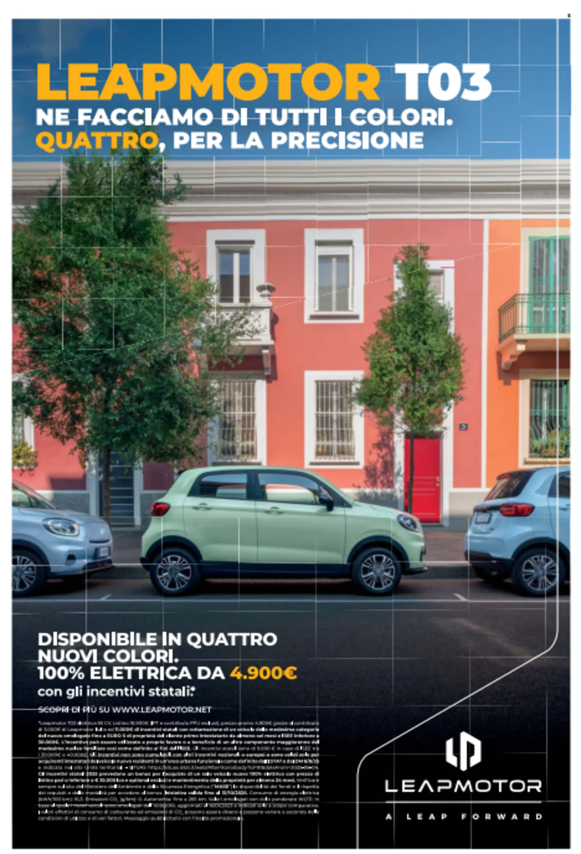 pubblicit&agrave; leapmotor la stampa 7 ottobre 2025