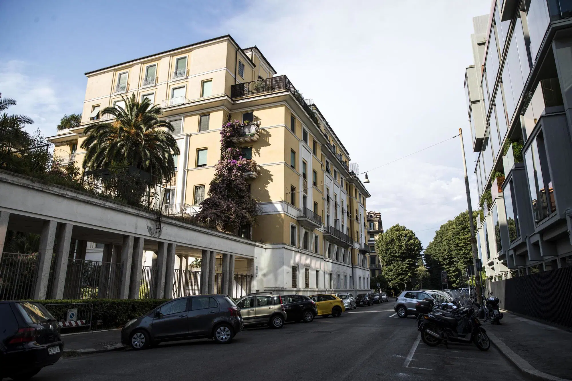 Via Poma a Roma, dove &egrave; stata uccisa Simonetta Cesaroni