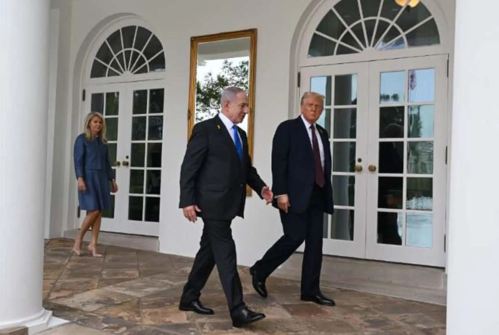 Netanyahu da Trump per la pace a Gaza ansa