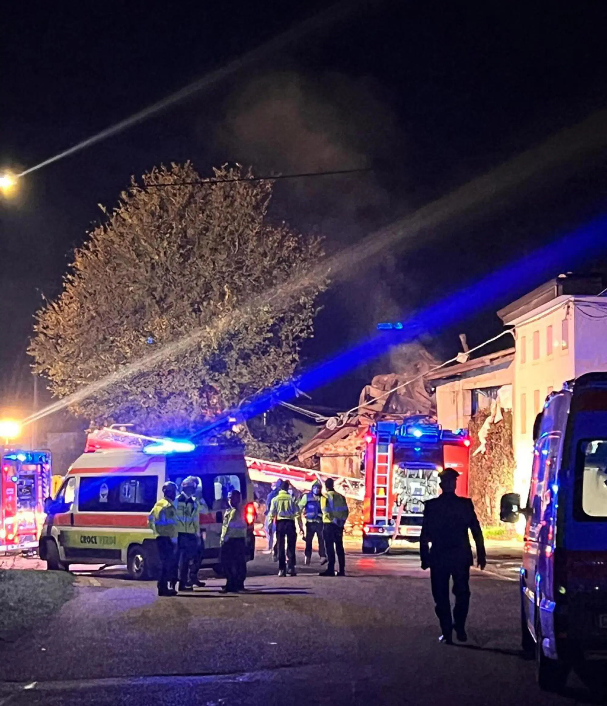 Il casolare esploso marted&igrave; notte nel veronese