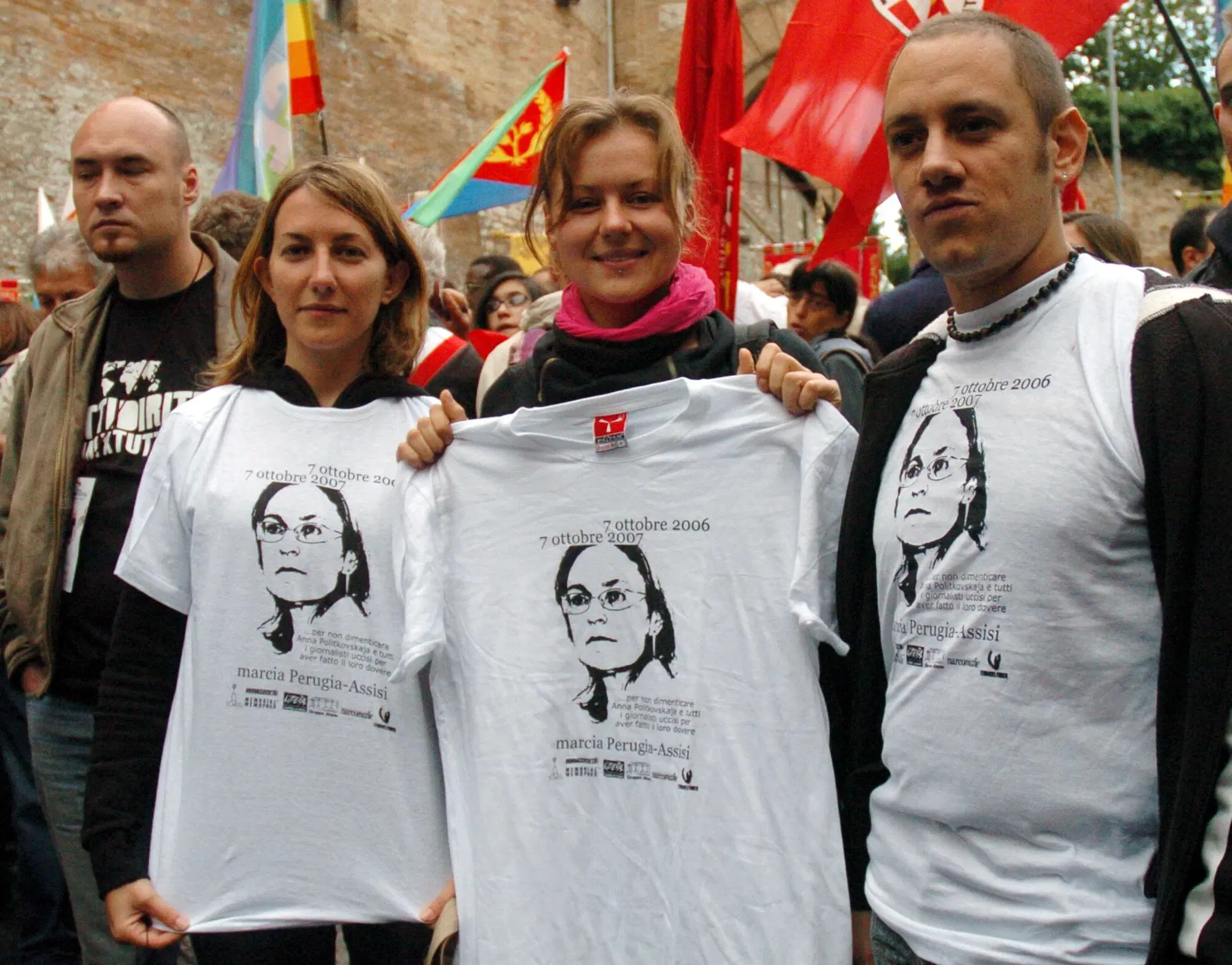 Una marcia per Anna Politkovskaja
