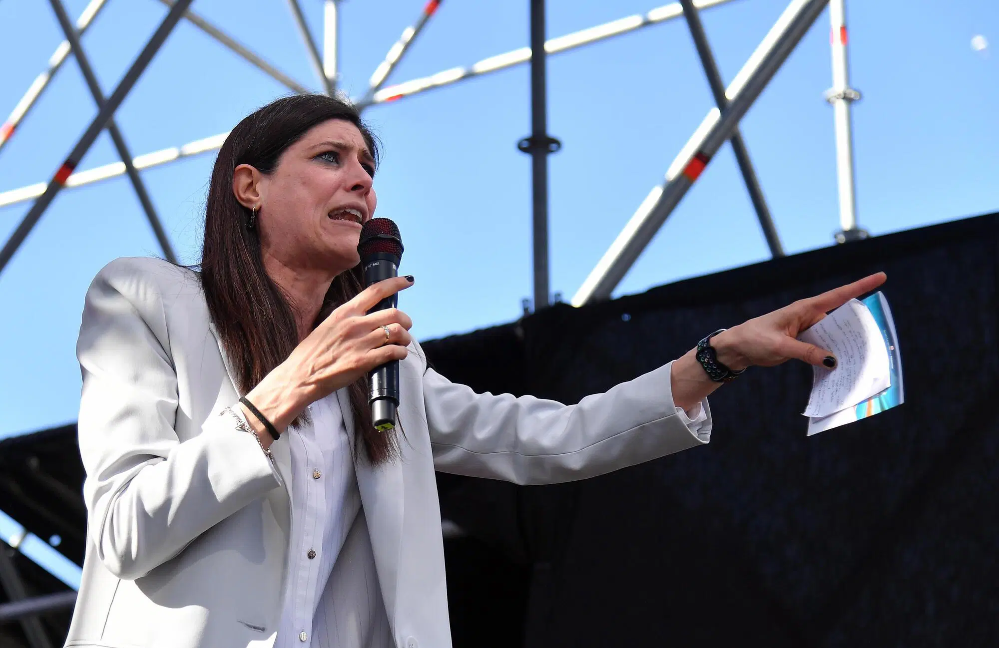 Chiara Appendino contro il riarmo ansa