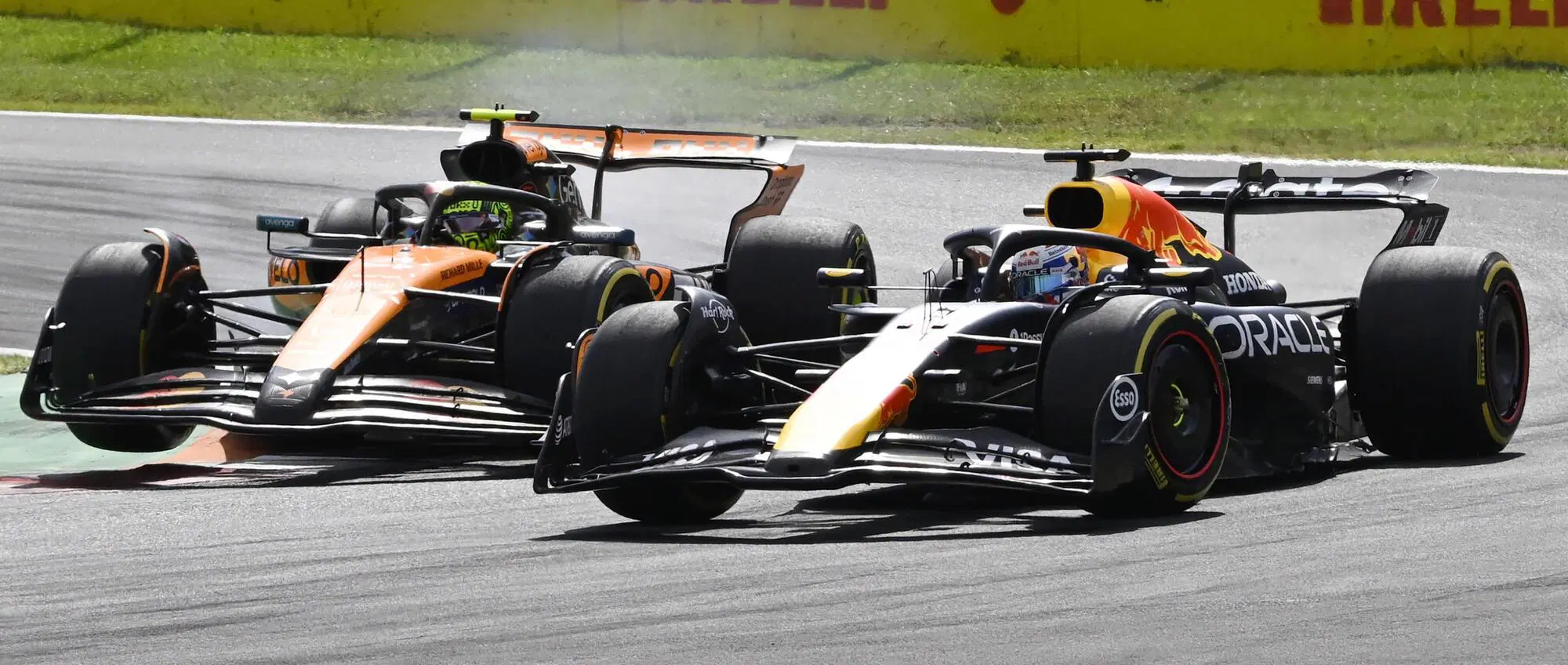 Max Verstappen Red Bull Lando Norris McLaren