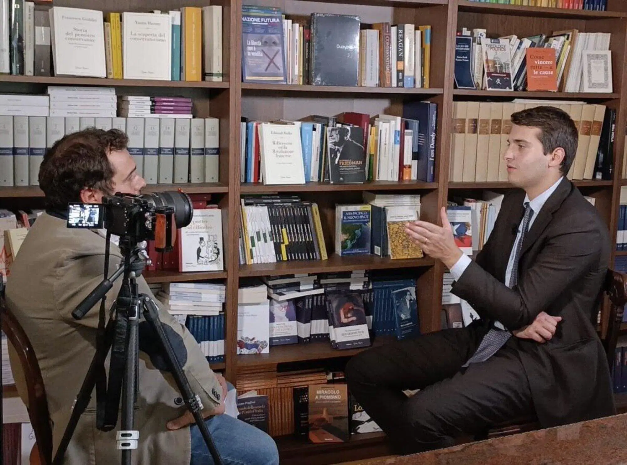 L'intervista rilasciata da Giubilei a Mottola a settembre del 2024 