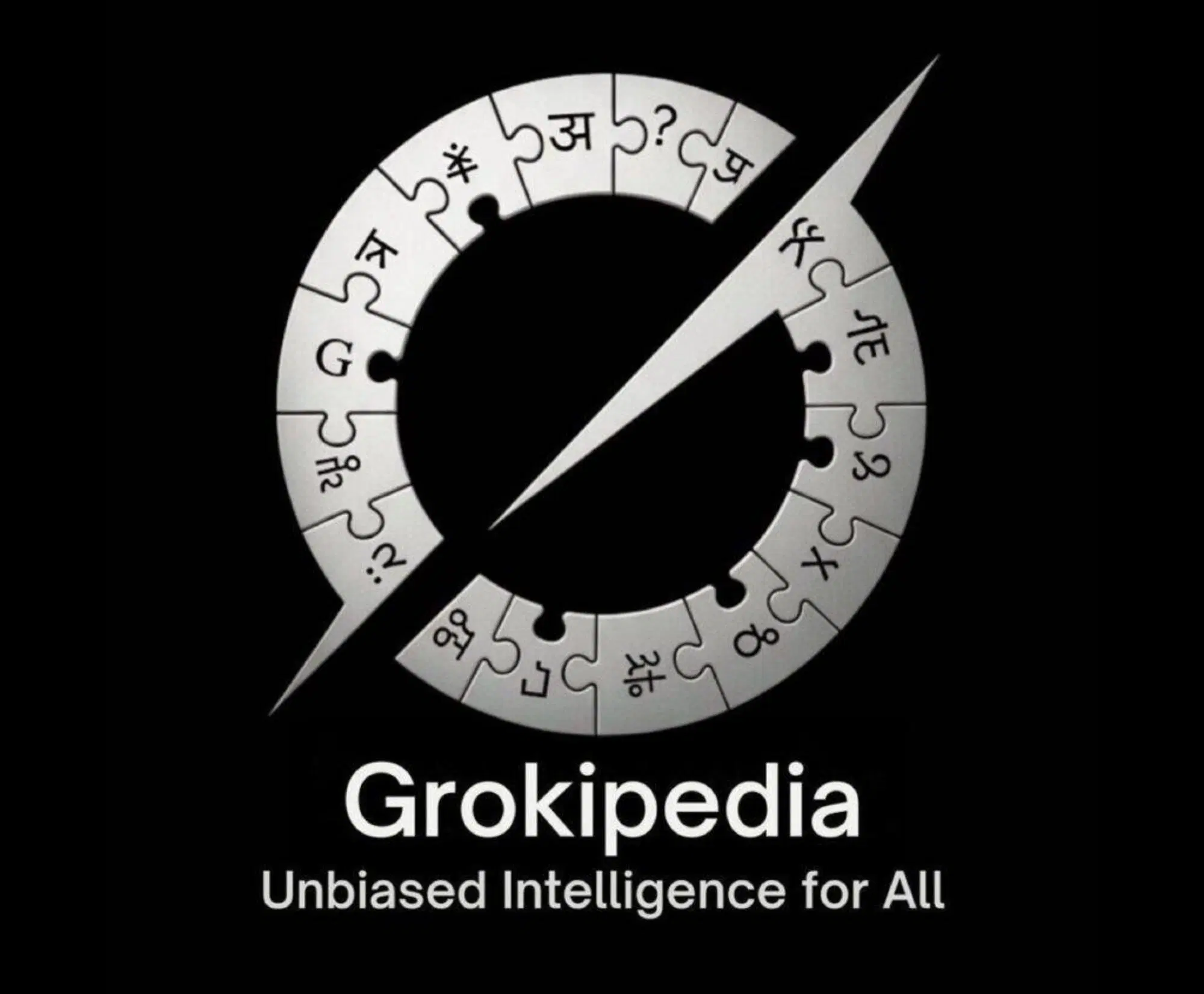 Il logo di Grokipedia