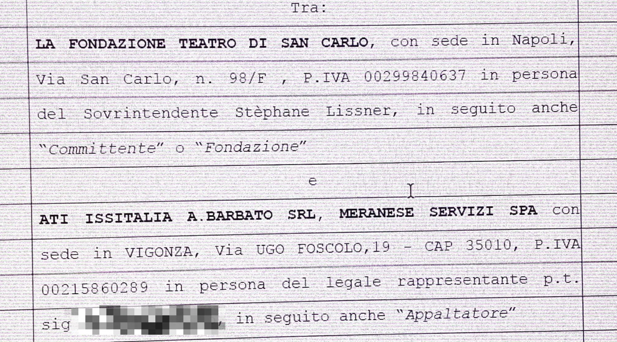 L'assegnazione a febbraio del 2025 dell'appalto per le pulizie alla societ&agrave; Iss Italia