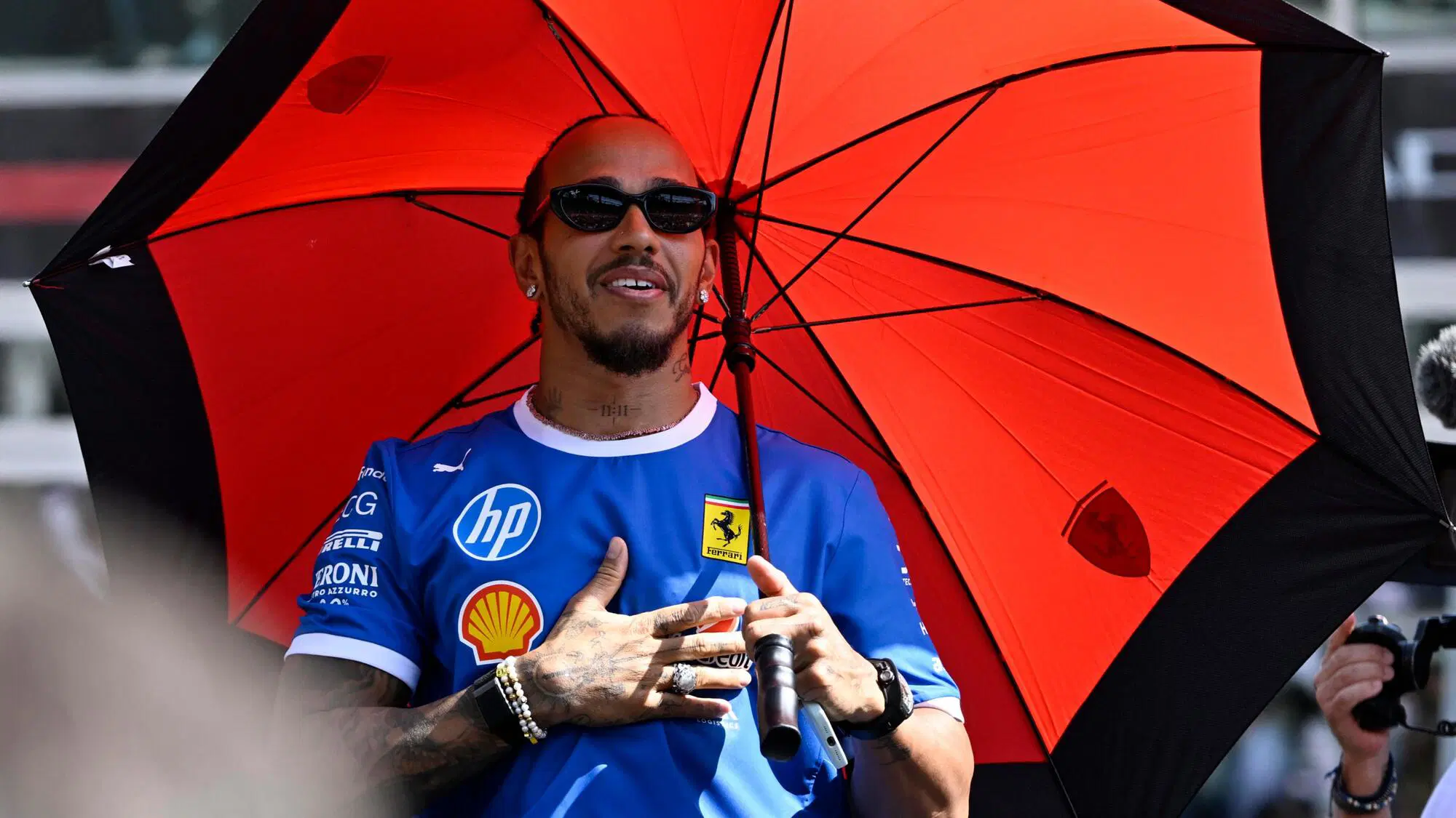 Lewis Hamilton Ferrari Monza