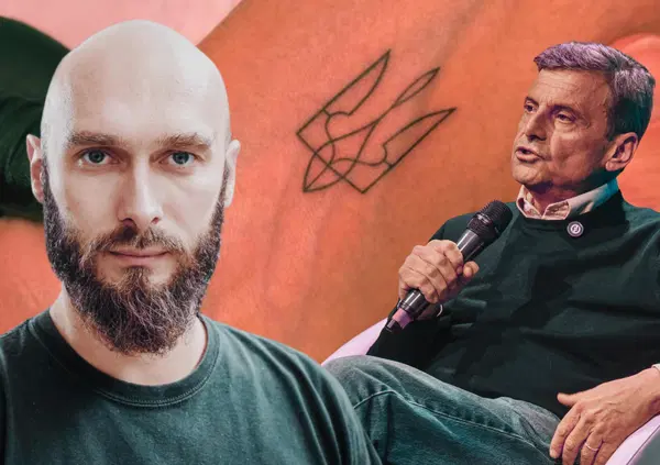 Calenda si tatua il tridente ucraino e Lilin ci va gi&ugrave; duro: &ldquo;Un simbolo grave come la svastica&rdquo;. Ma Carletto lo sa?