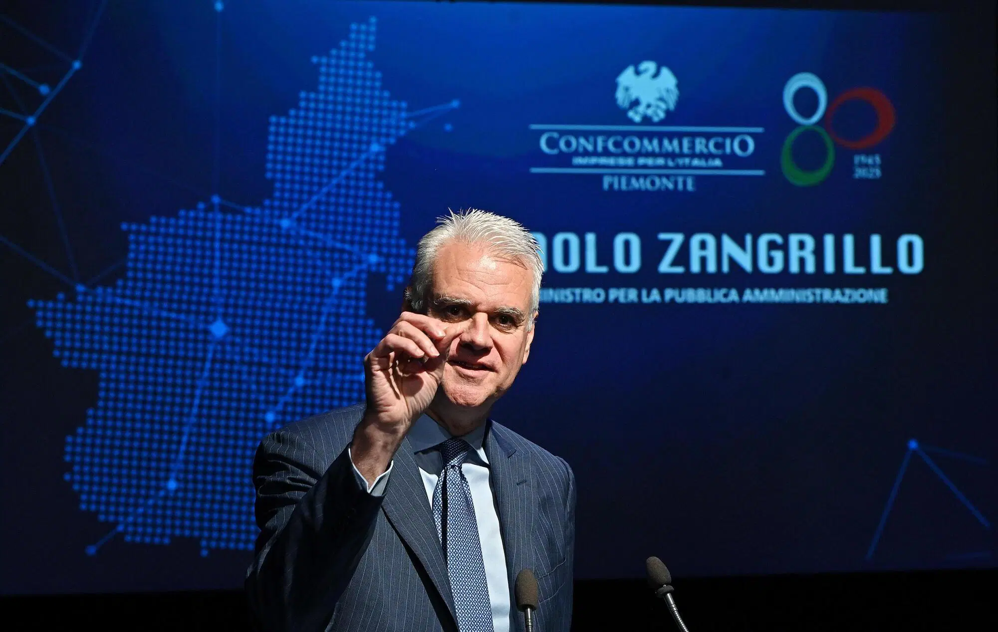 Il ministro per la pubblica amministrazione Paolo Zangrillo
