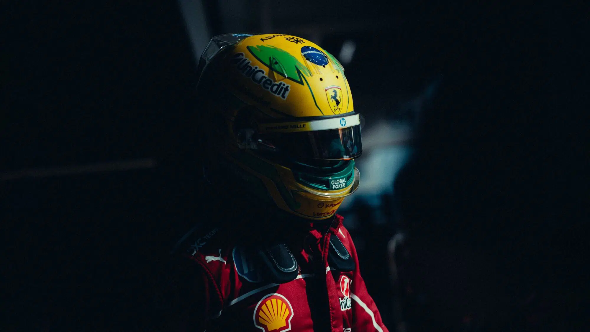 Lewis Hamilton Ferrari Brasile Interlagos