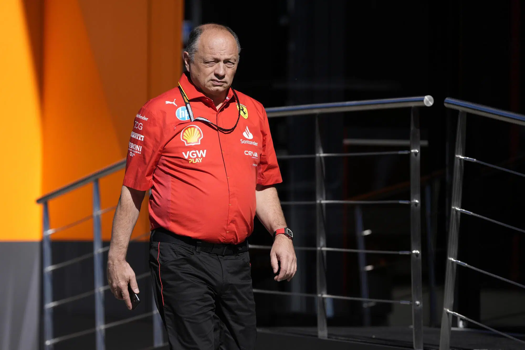 Frederic Vasseur Ferrari team principal
