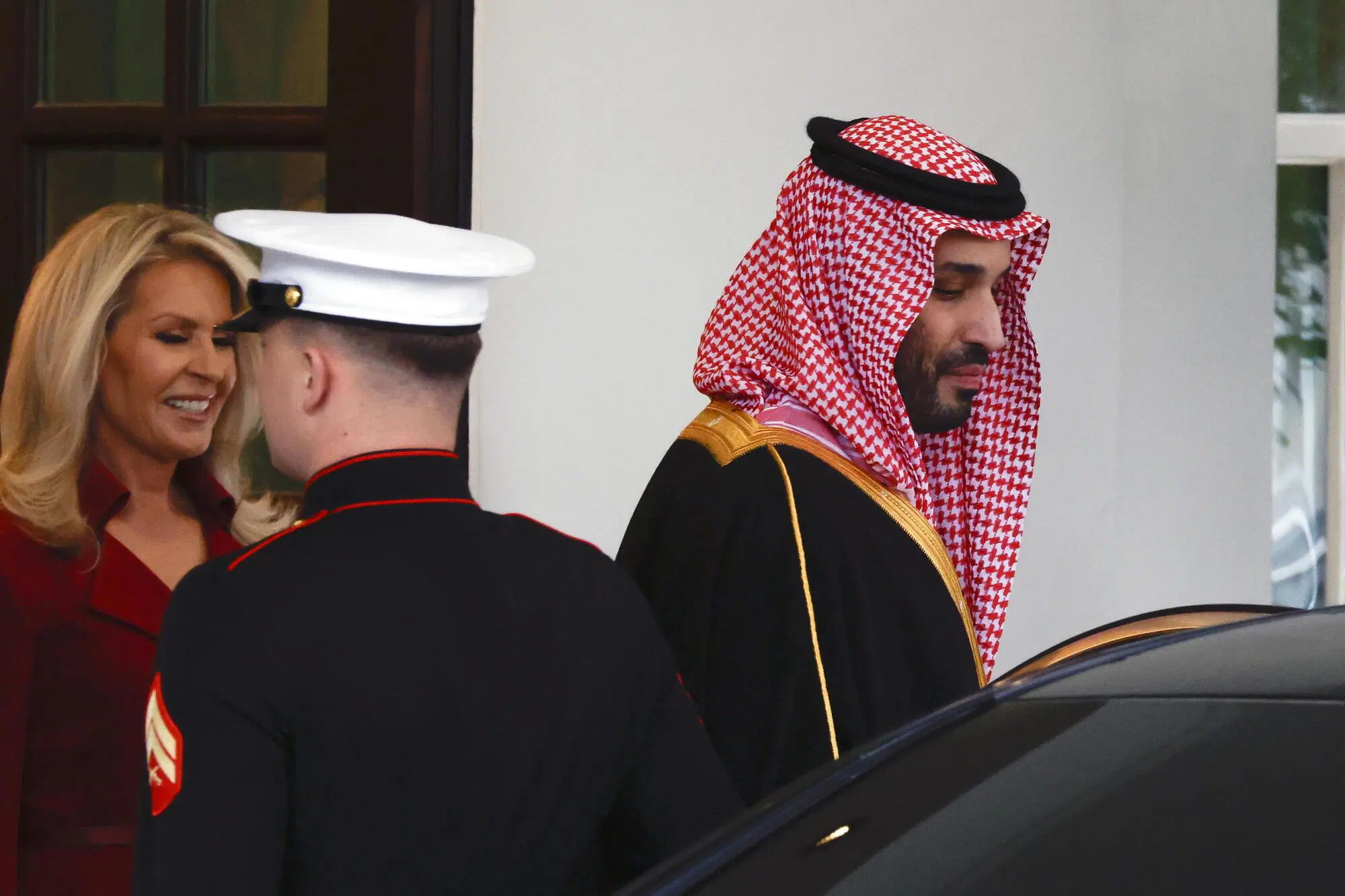Il principe bin Salman arriva alla Casa Bianca