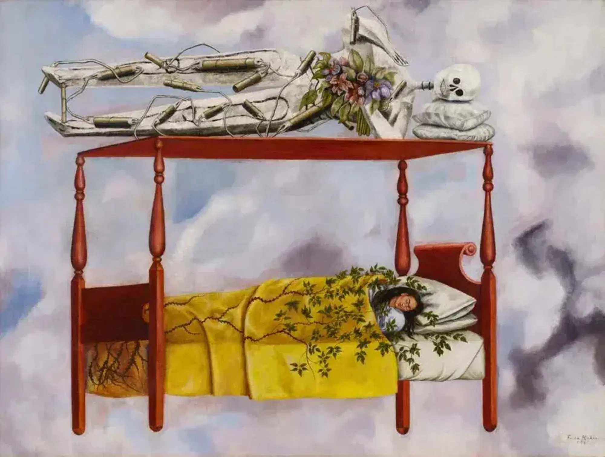 "El sueno" di Frida Khalo, battuto all'asta per 54,7 milioni di dollari