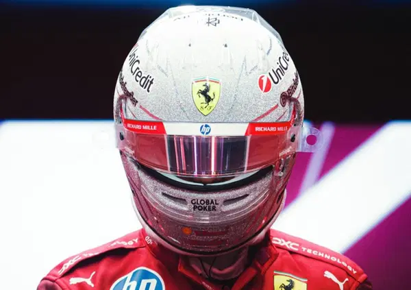La pioggia, i traversi, le sorprese: a Las Vegas Hamilton &egrave; ultimo, il primo su una Ferrari dal 2009. Norris, invece, fa una magia