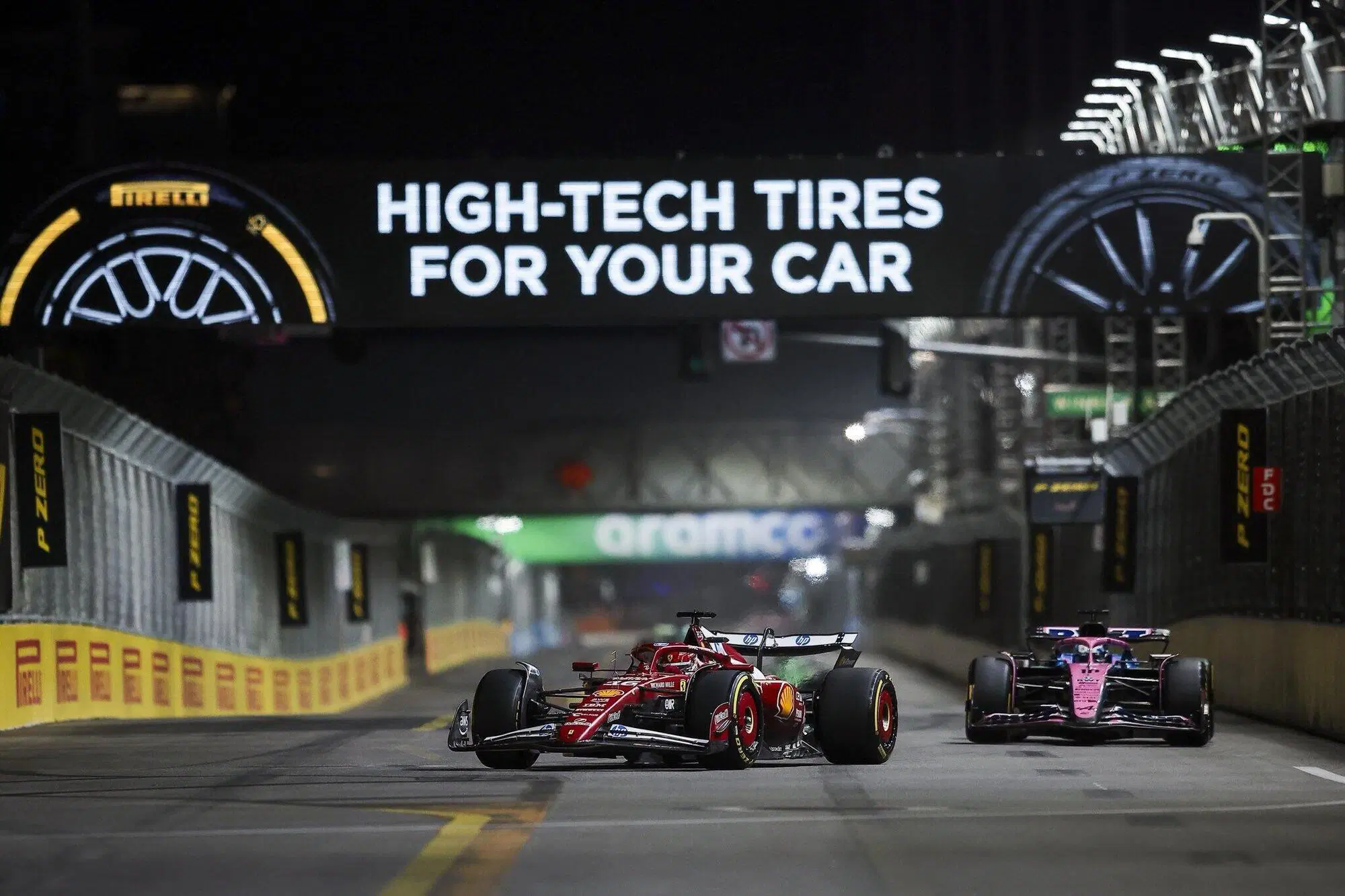 Charles Leclerc Ferrari Las Vegas