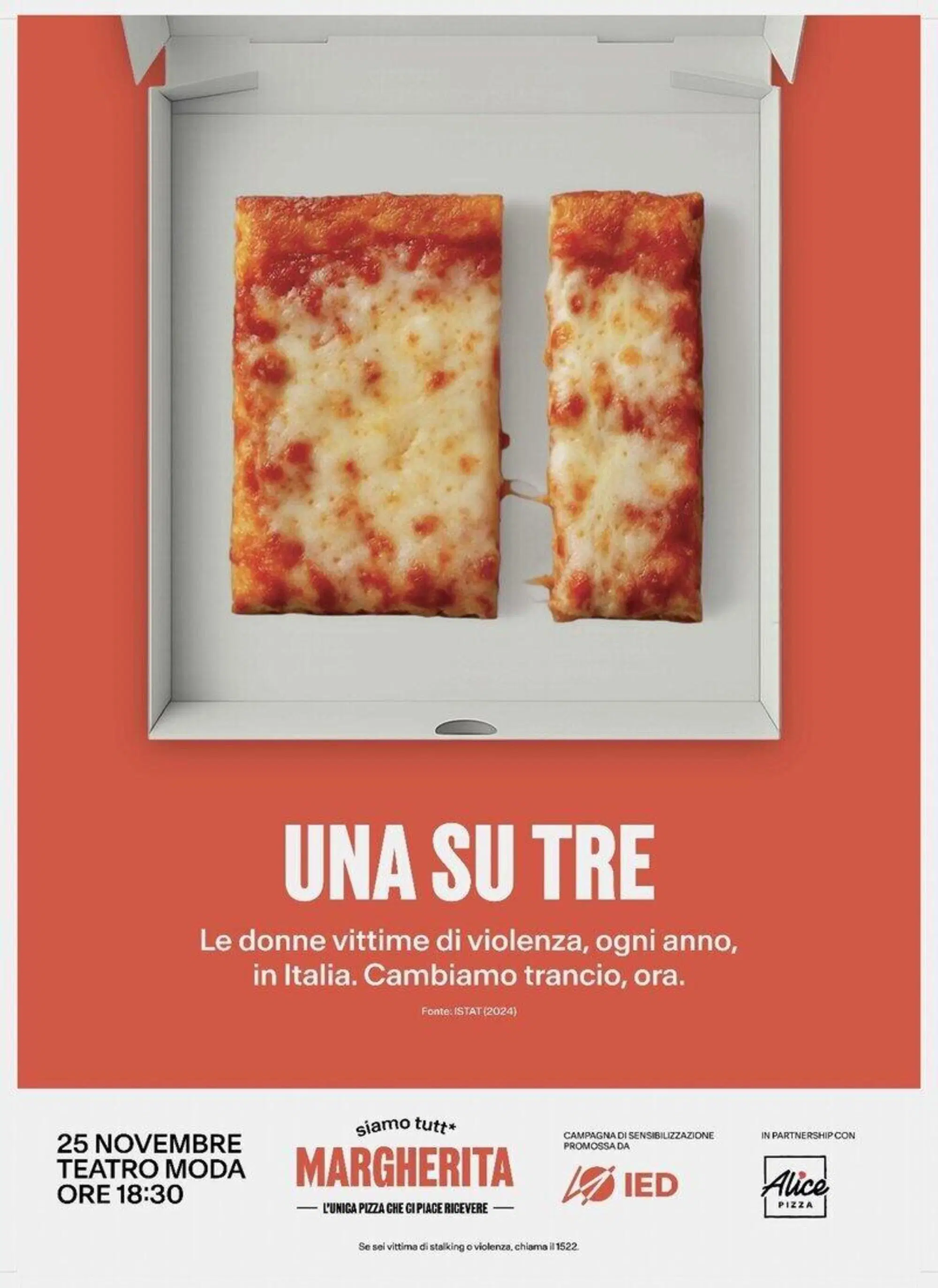 Una su tre