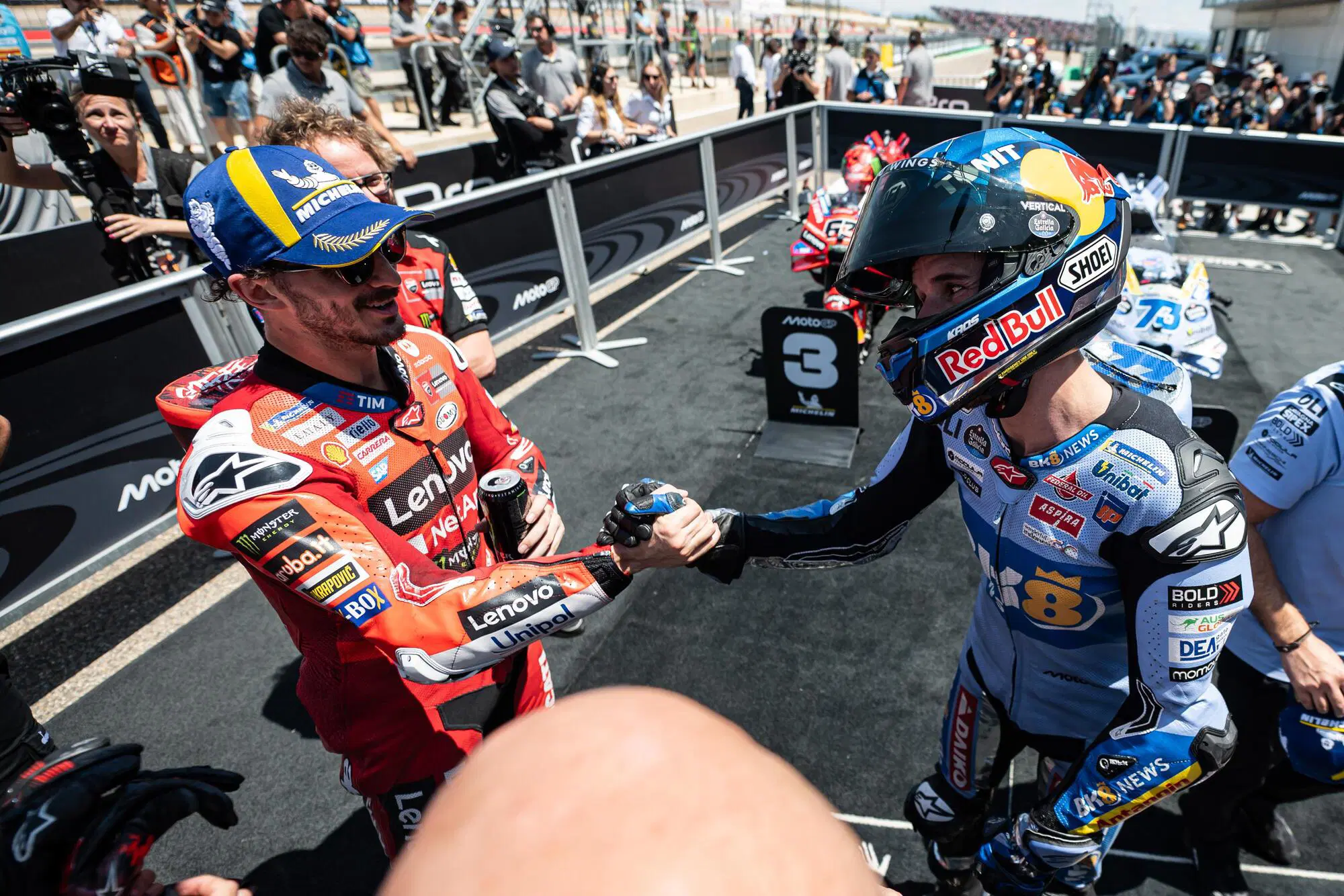 Alex Marquez Pecco Bagnaia Aragon 2025
