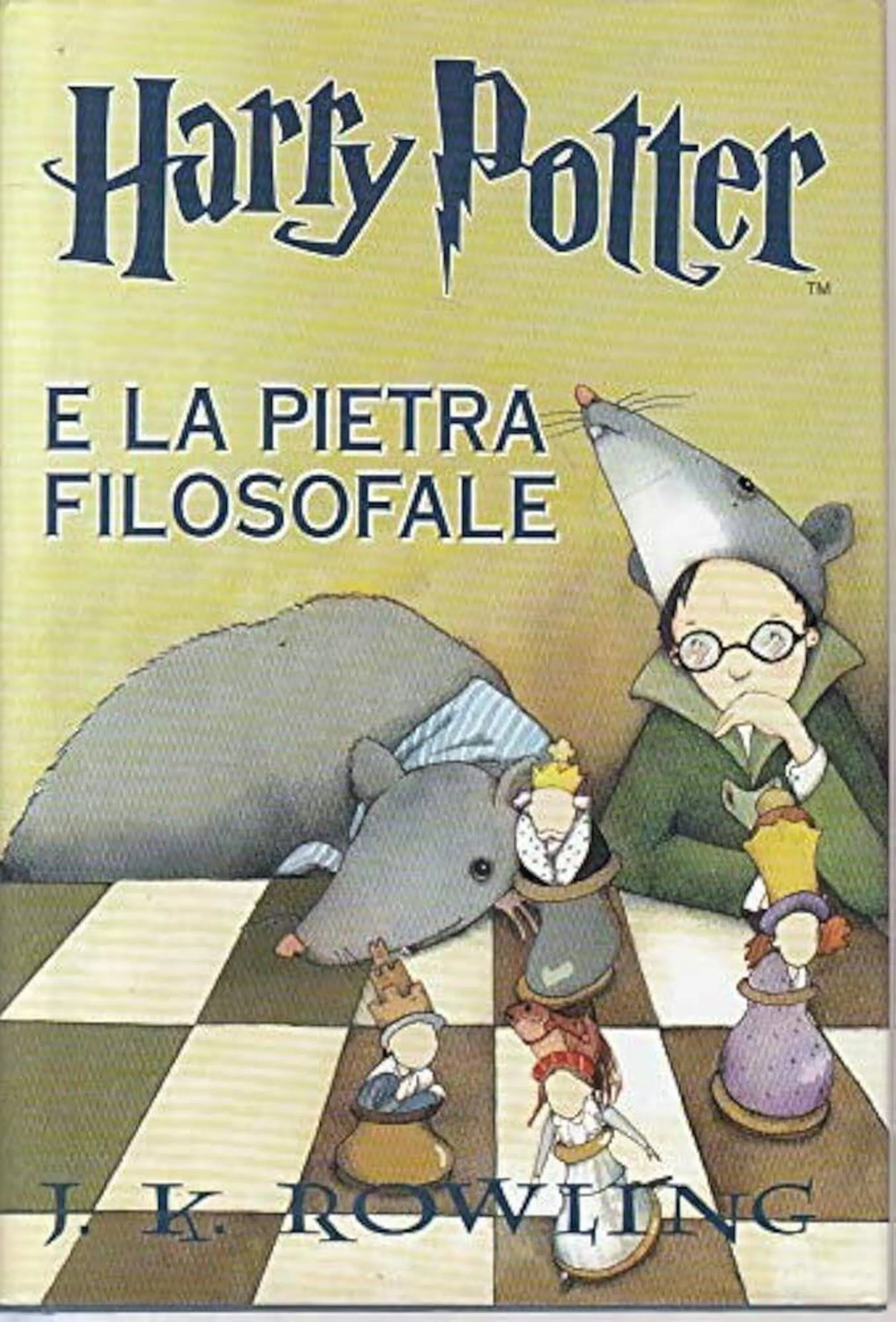 La prima edizione italiana di "Harry Potter e la pietra filosofale"