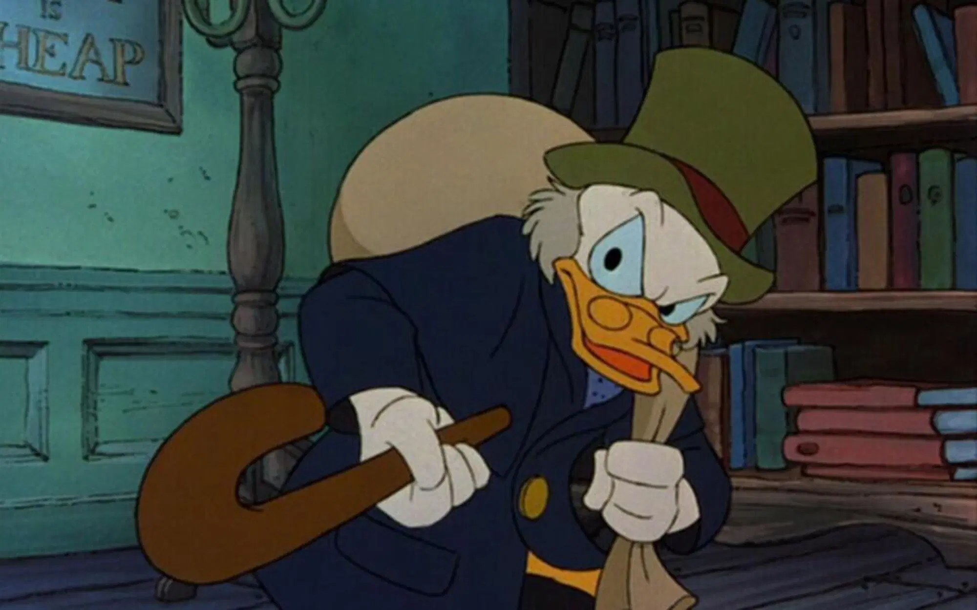 Ebenezer Scrooge (zio Paperone) in Topolino e Il canto di Natale