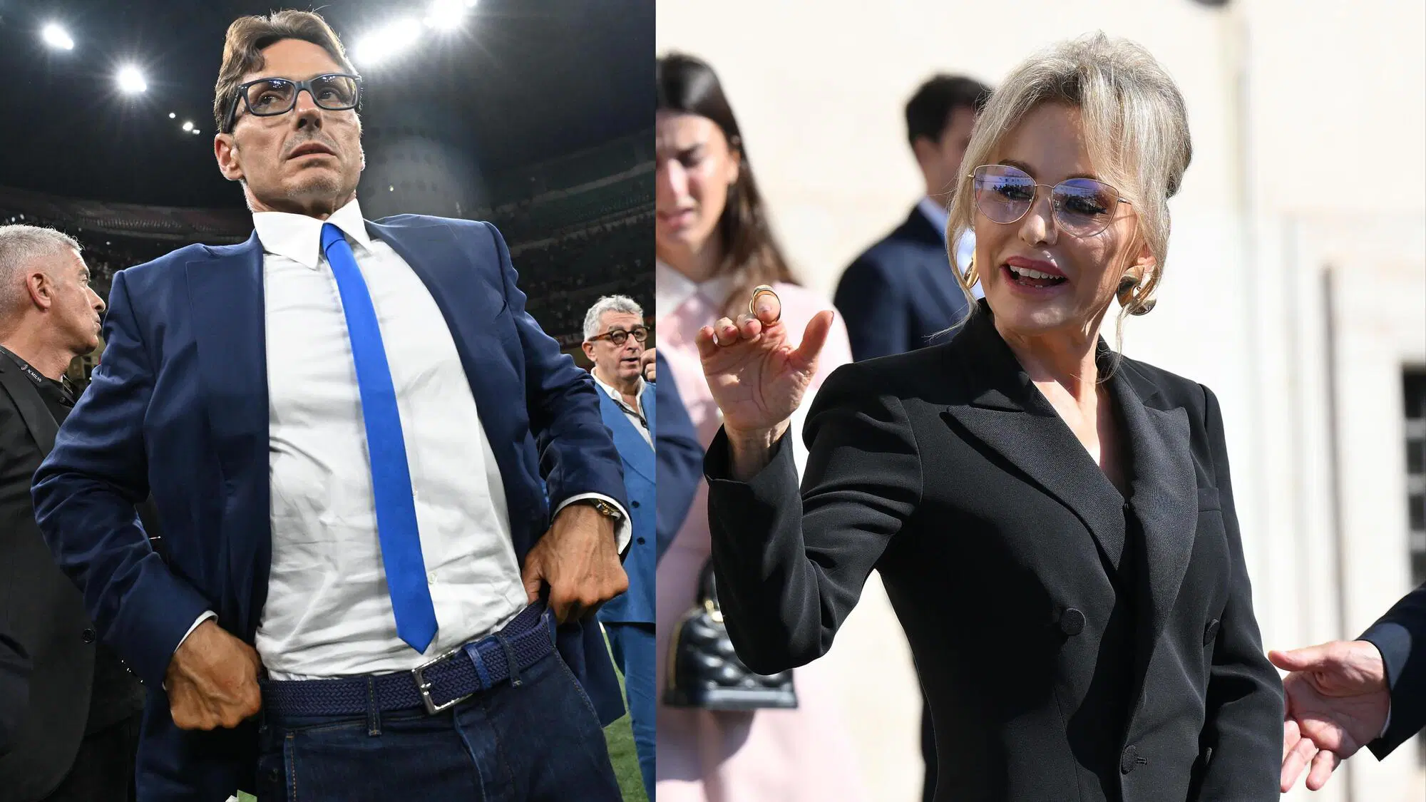 Pier Silvio e Marina Berlusconi