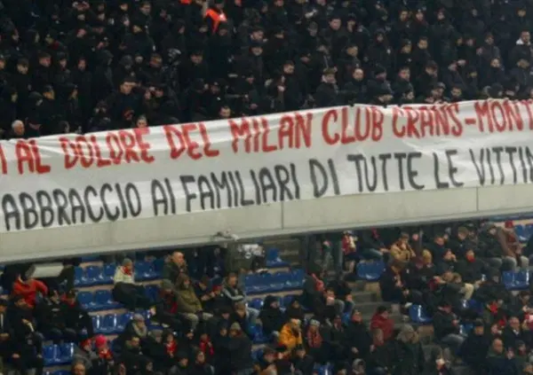 Gli ultras della curva Sud ricordano le vittime di Crans Montana durante Milan-Genoa: &ldquo;Con rispetto e con il cuore, sosteniamo chi porta un dolore&rdquo;. Anche questo &egrave; tifo