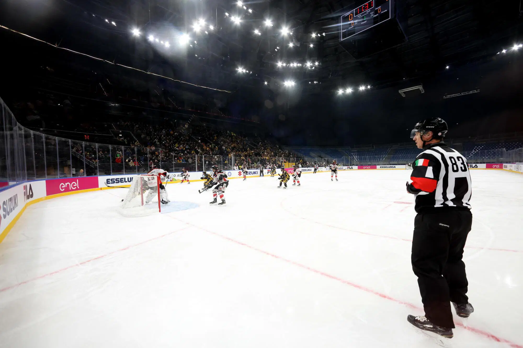 Il test per l'Arena di Milano Cortina