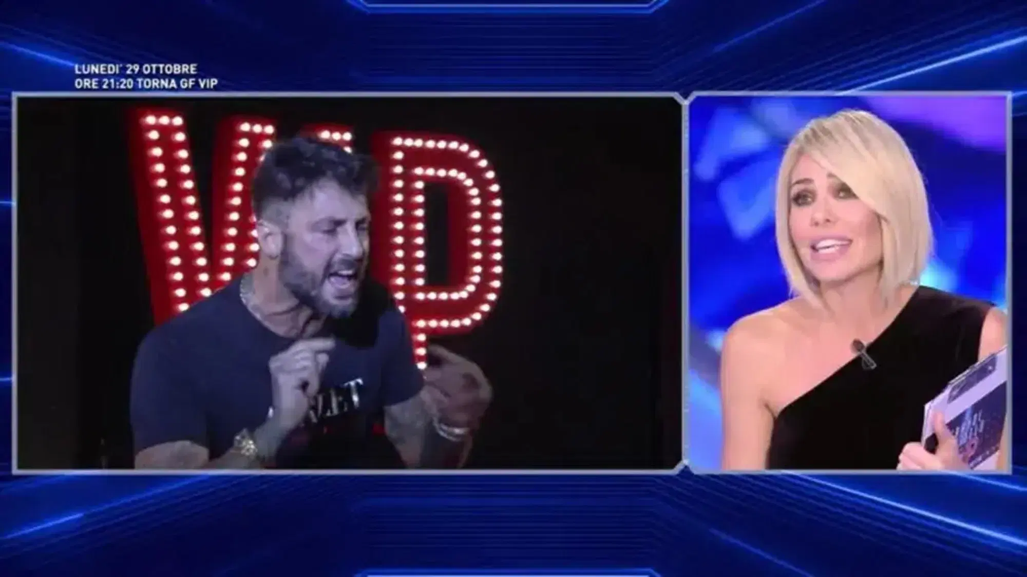 Ilary Blasi e Fabrizio Corona