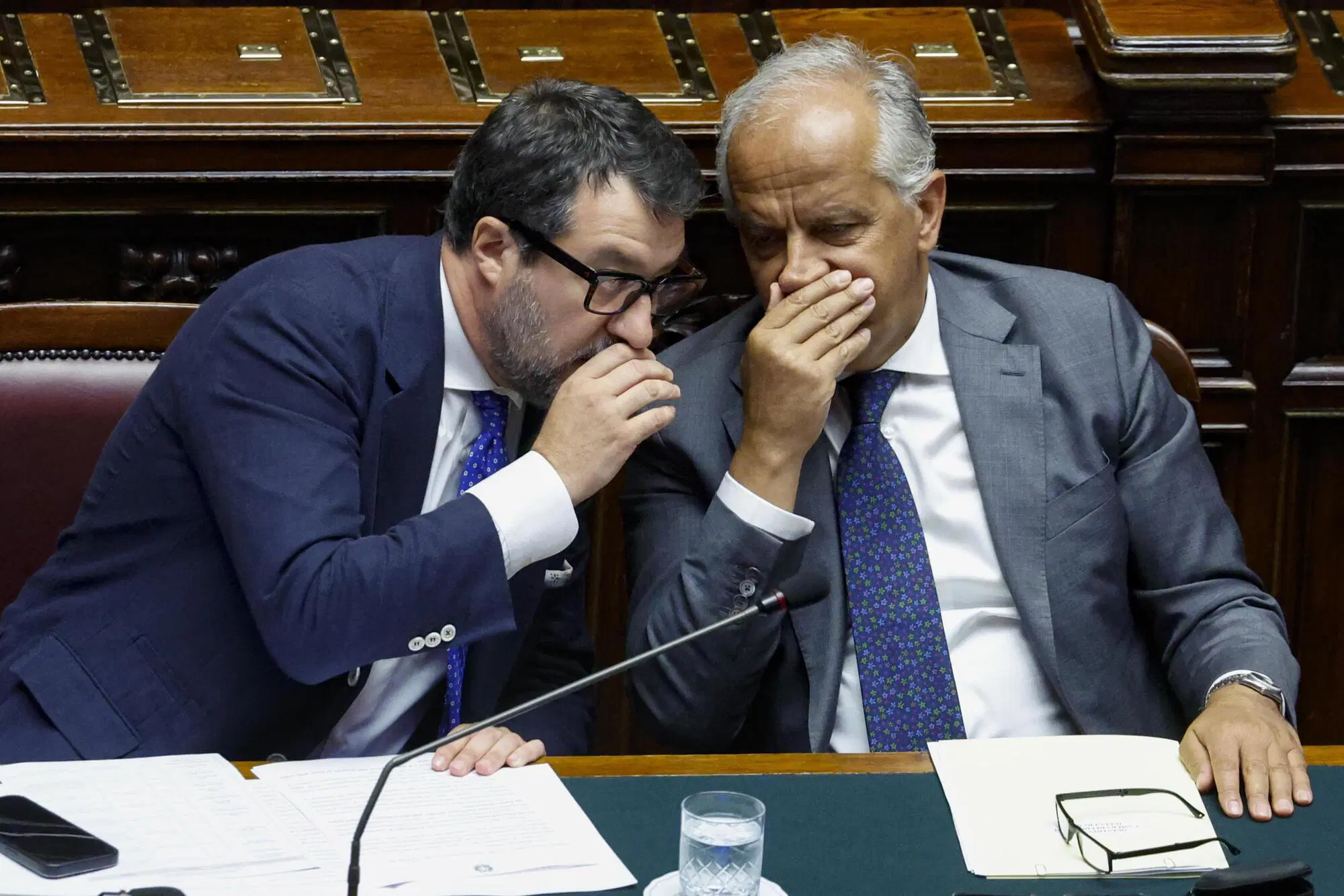 Matteo Salvini e Matteo Piantedosi