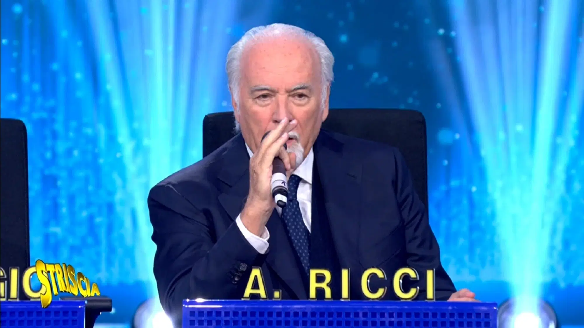 Antonio Ricci in conferenza stampa