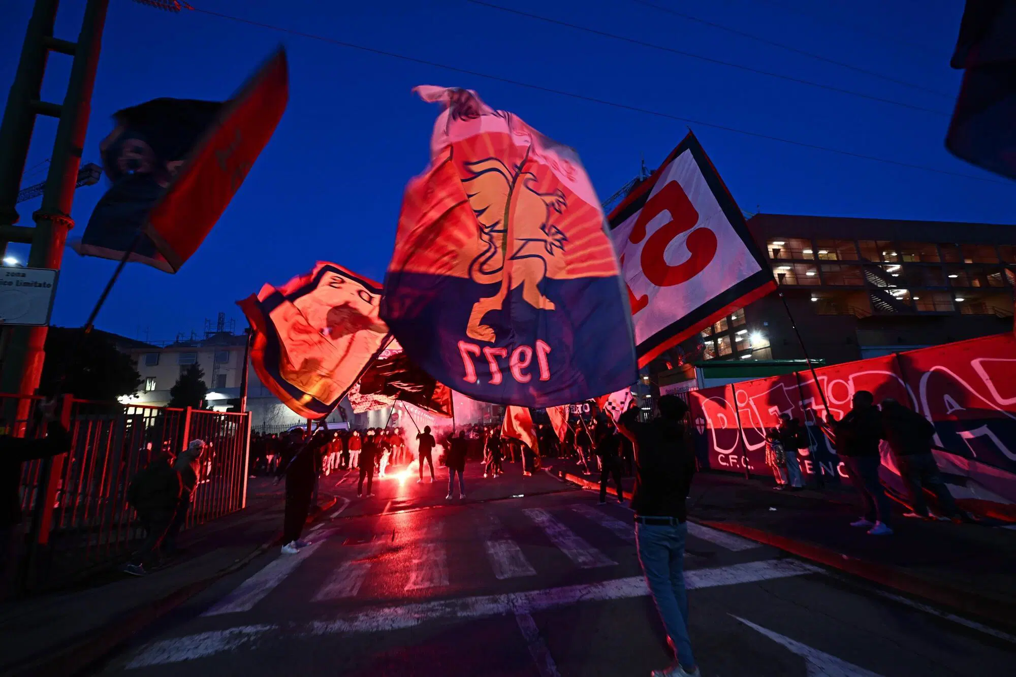 La curva del Genoa per Vincenzo Spagnolo