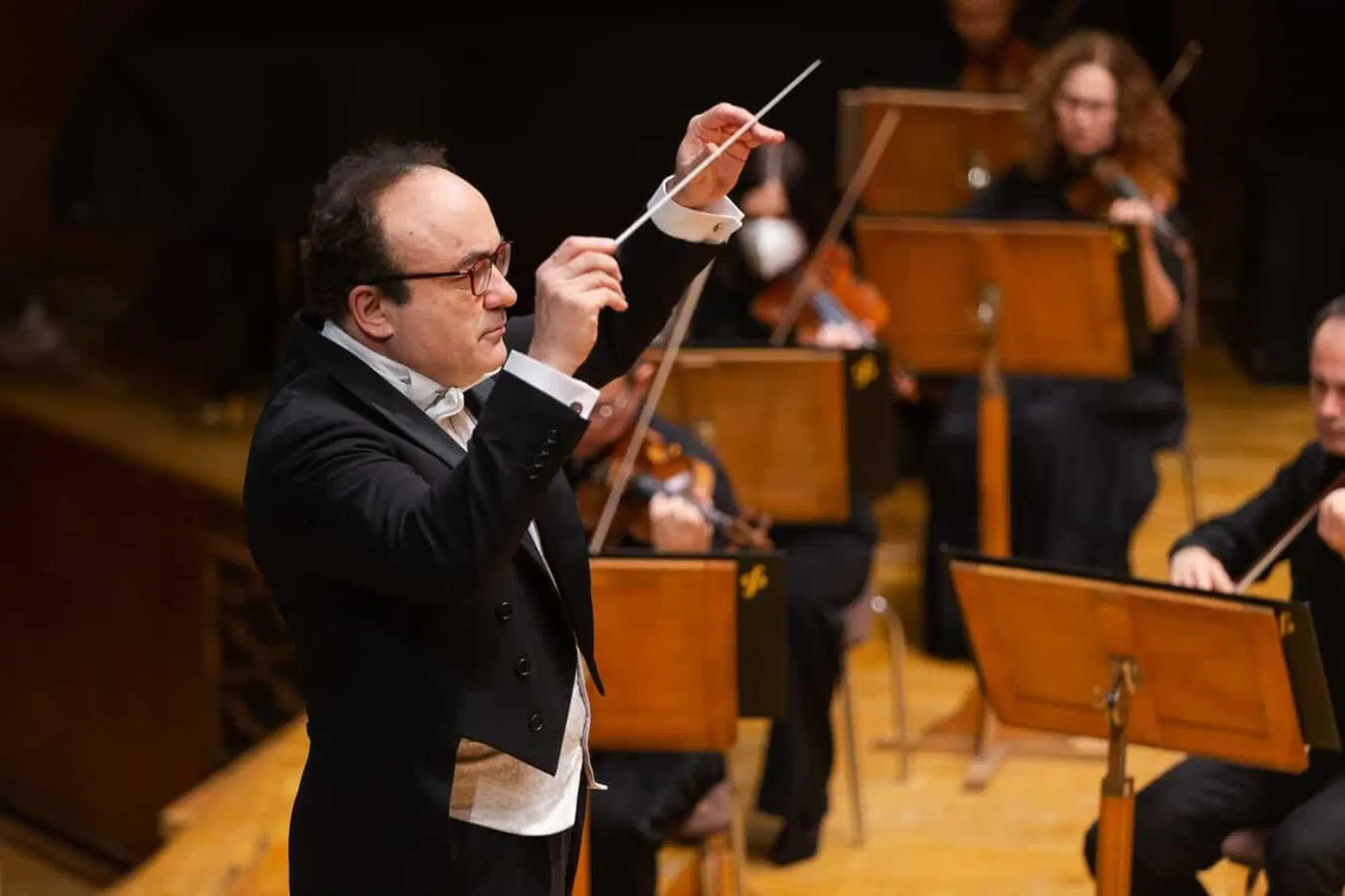 Il direttore d'orchestra Fr&eacute;d&eacute;ric Chaslin