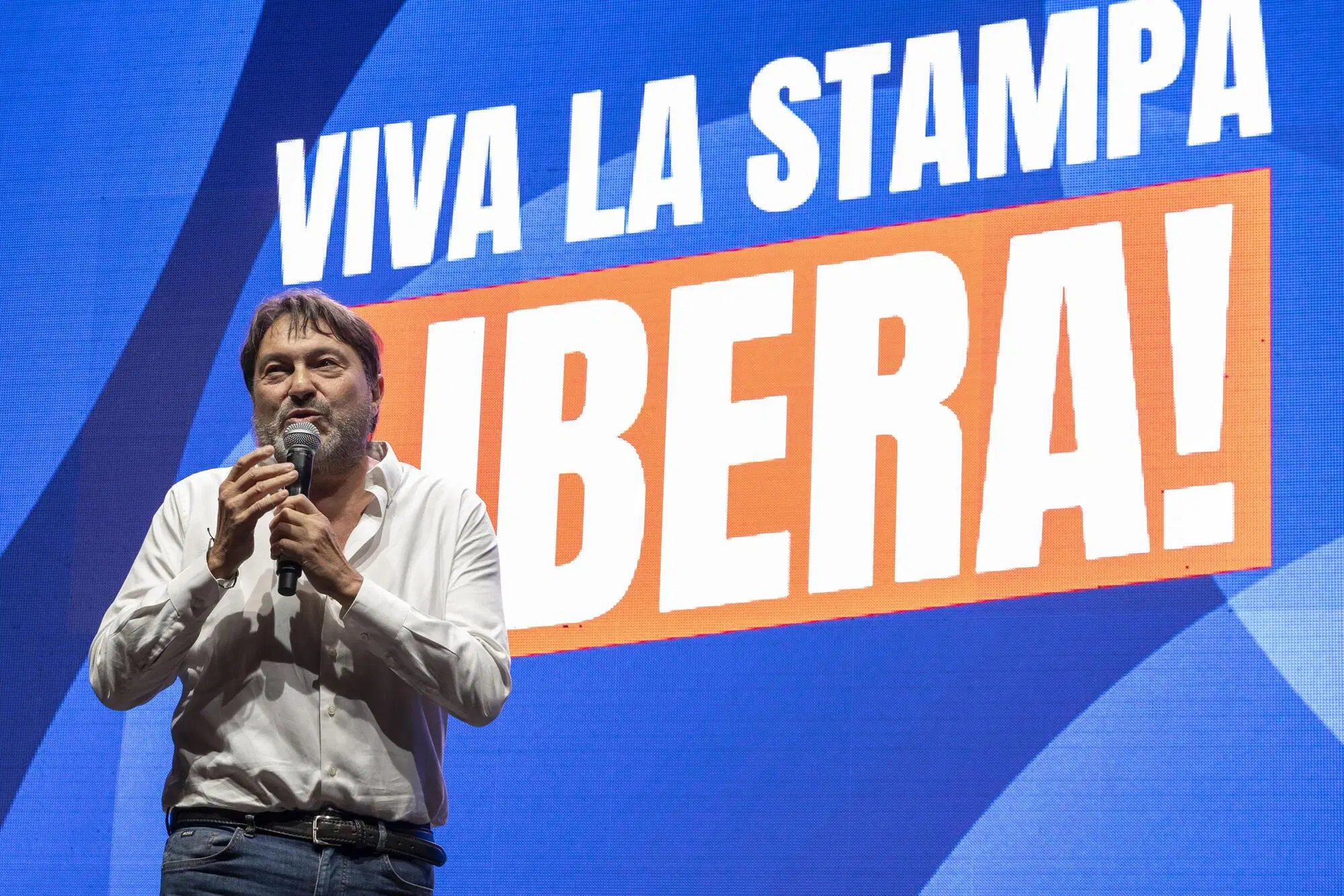 Sigfrido Ranucci, direttore di Report