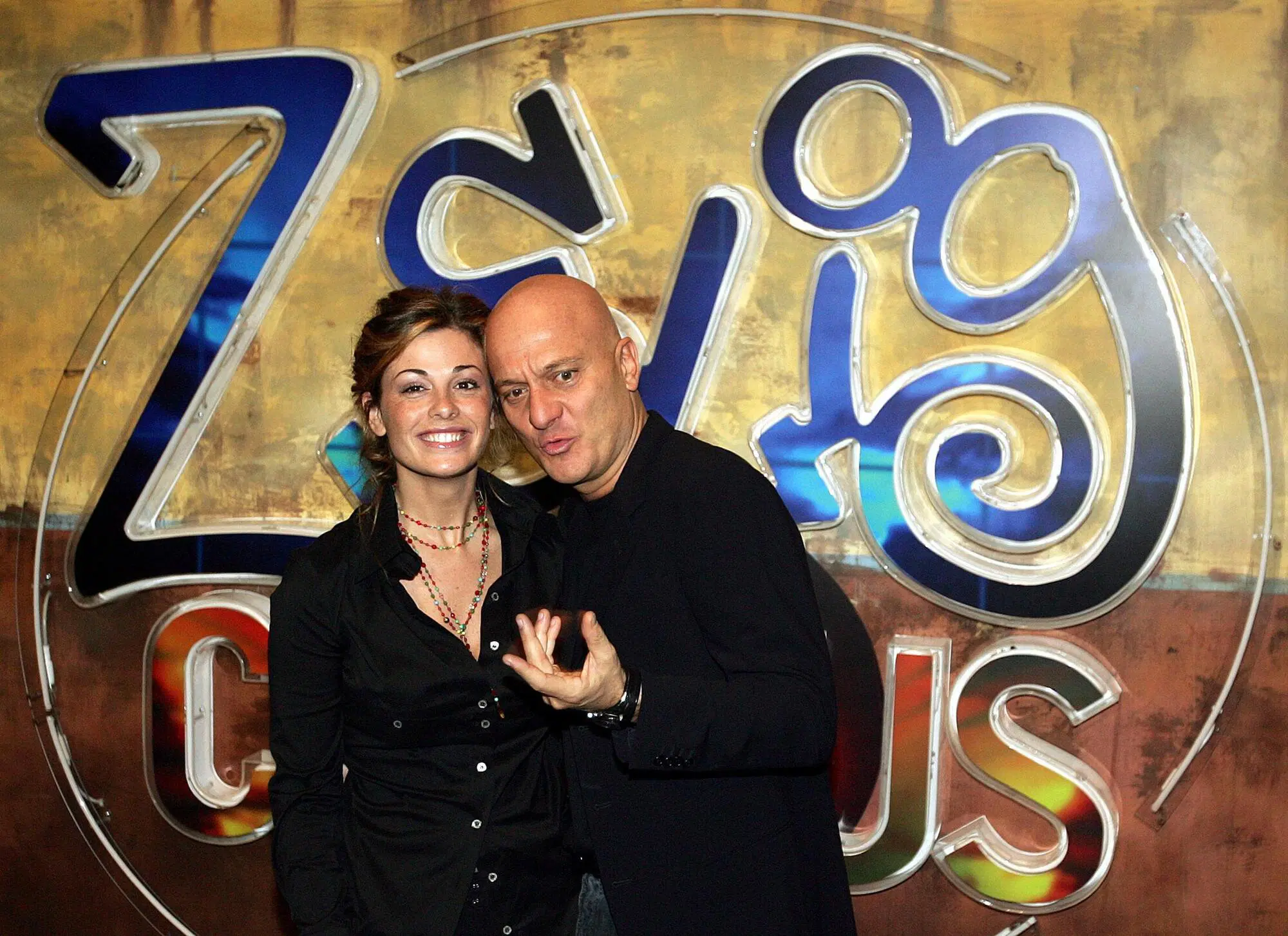 Claudio Bisio e Vanessa Incontrada nel 2010