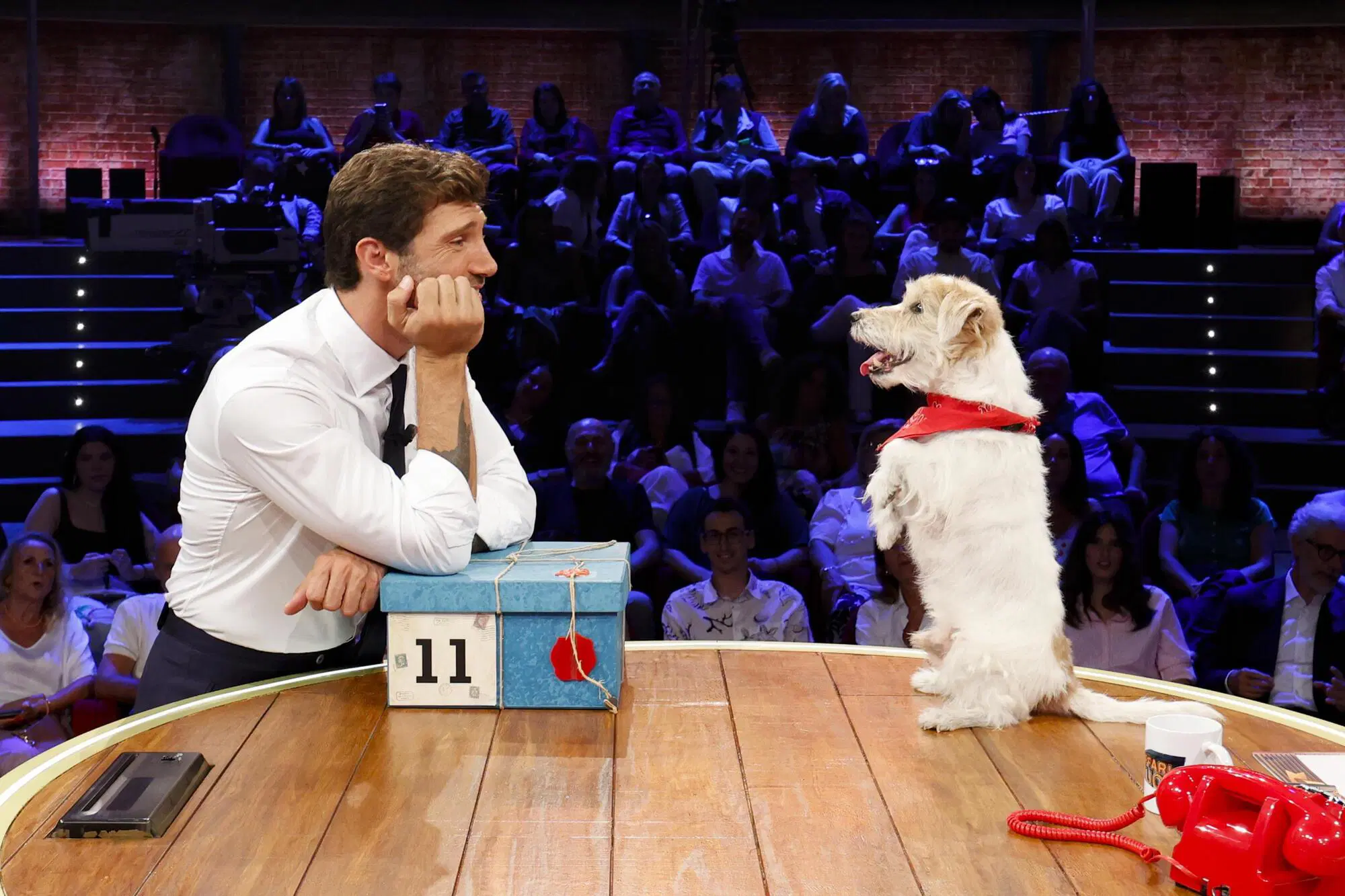 Stefano De Martino e Gennarino