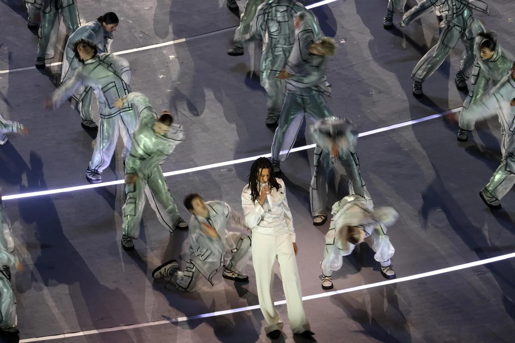 Ghali all'apertura di Milano-Cortina 2026