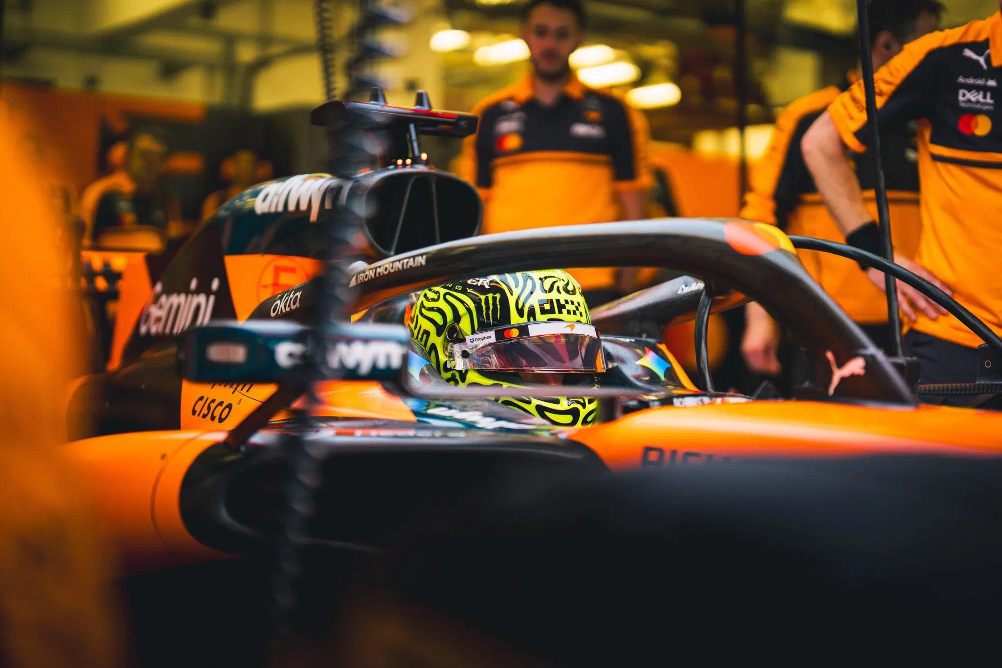 Lando Norris McLaren Bahrain