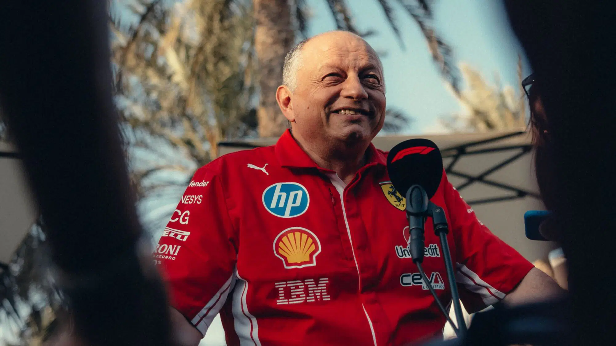 Frederic Vasseur Ferrari Bahrain